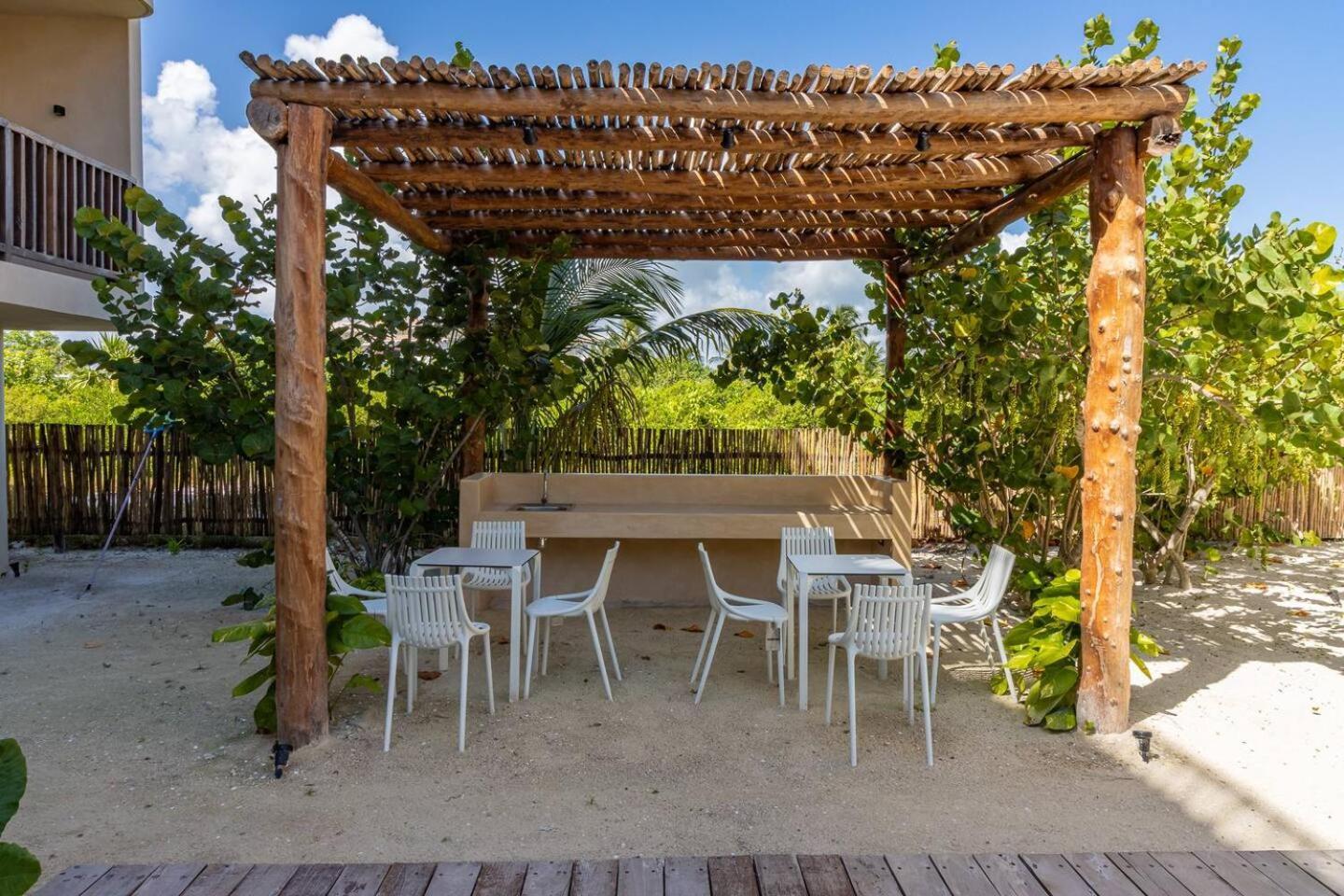 Beautiful Ocean View Penthouse With Private Pool -C301 Otel Isla Holbox Dış mekan fotoğraf
