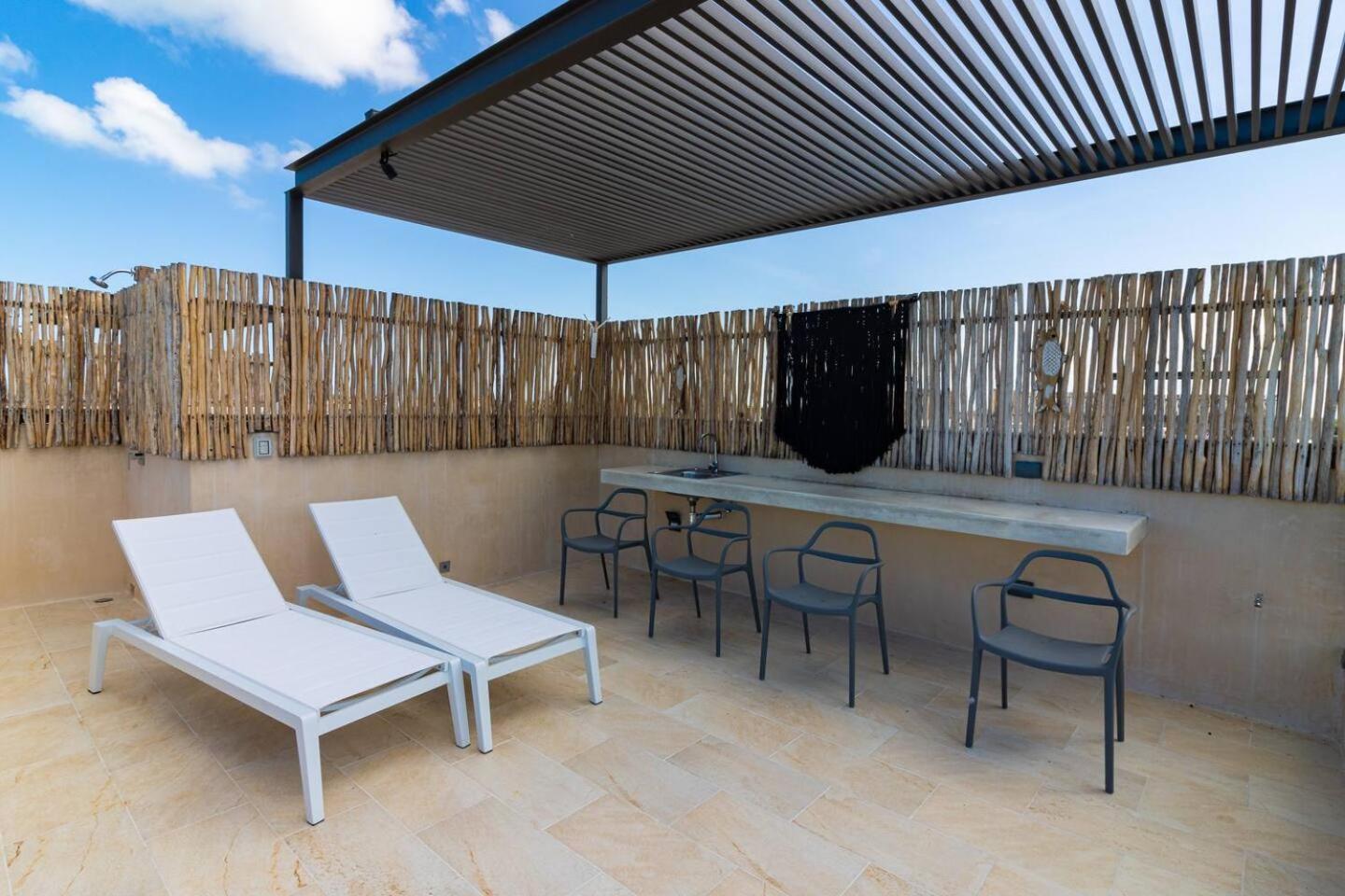 Beautiful Ocean View Penthouse With Private Pool -C301 Otel Isla Holbox Dış mekan fotoğraf